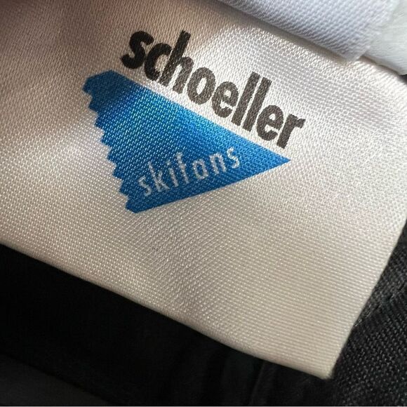 Vintage Schoeller of Switzerland Black Straight Slim Leg Stirrup Ski Snow Pants - Picture 6 of 11